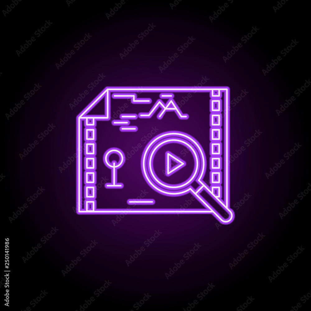 adventure game outline icon. Elements of Game development in neon style icons. Simple icon for websites, web design, mobile app, info graphics adventure game outline icon. Elements of Game development in neon style icons. Simple icon for websites, web design, mobile app, info graphics