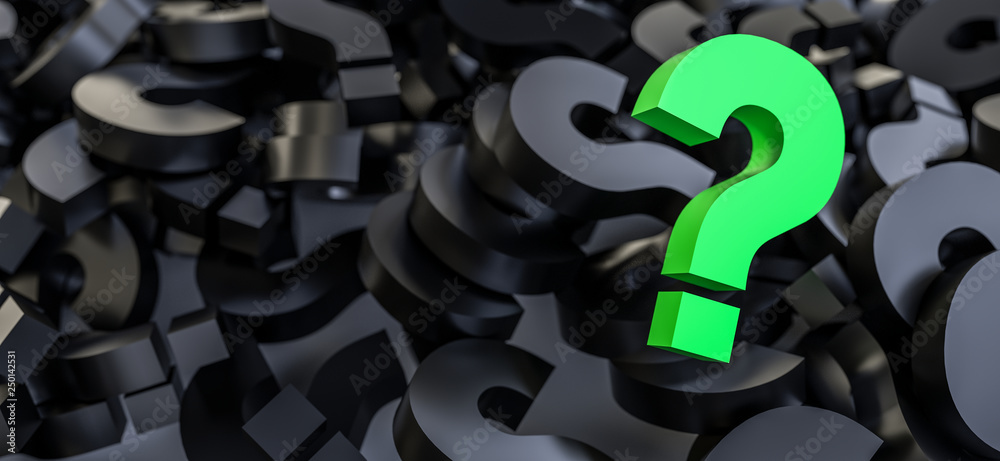 colored question marks background concept. 3D Rendering. colored question marks background concept. 3D Rendering.