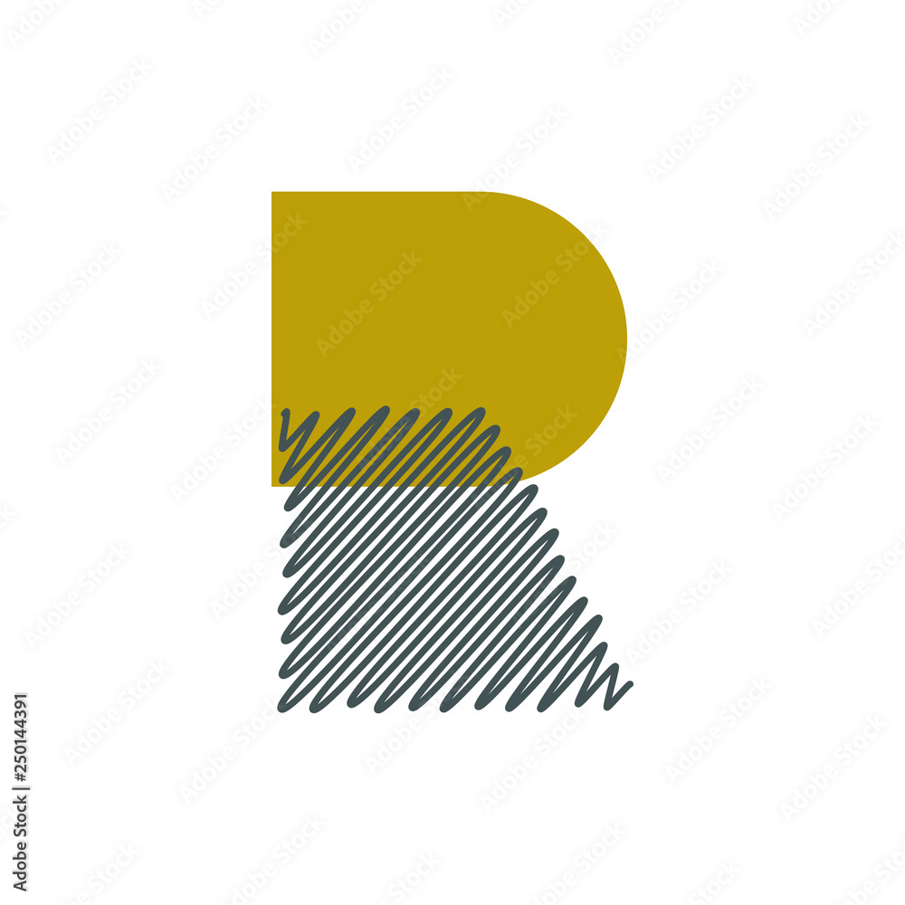 modern trendy R Letter unique Icon Design Logo modern trendy R Letter unique Icon Design Logo