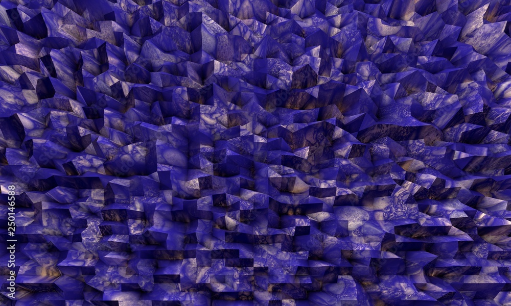 3D nice background with poly of colored gradient