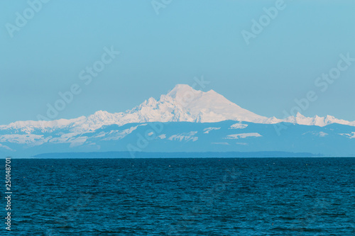 Mt Baker and Strait of Juan de Fuca
