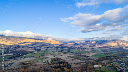 panorama of mountains