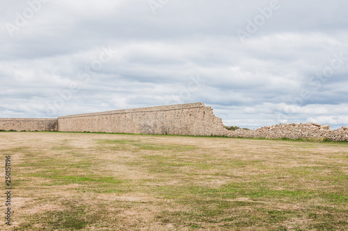 Saint-Mathieu lighthouse and former abbey at Pointe Saint-Mathieu photo