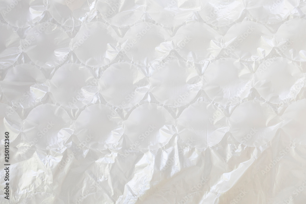 Obraz premium White button plastic recycle for background.