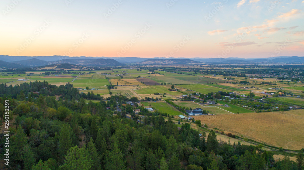 panoramic view of rural landscape panoramic view of rural landscape