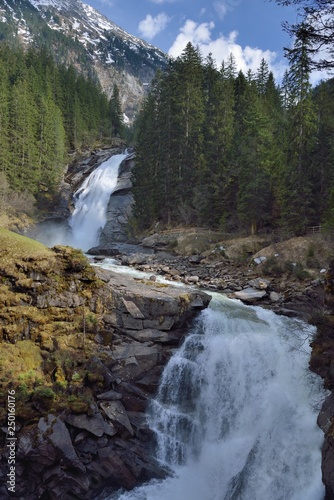The Krimml Waterfalls  Salzburg  Austria