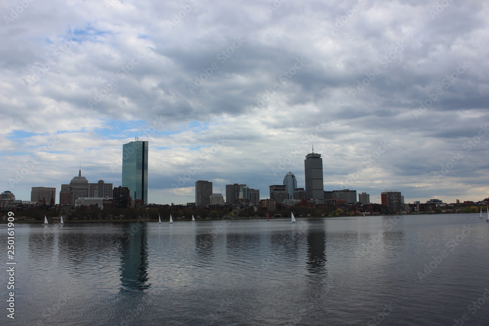 Boston along the Charles River