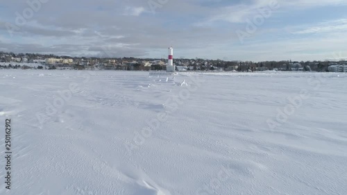Wallpaper Mural Winter on Lake Michigan - Petoskey Torontodigital.ca