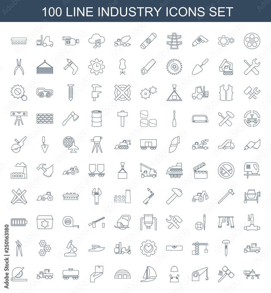 100 industry icons