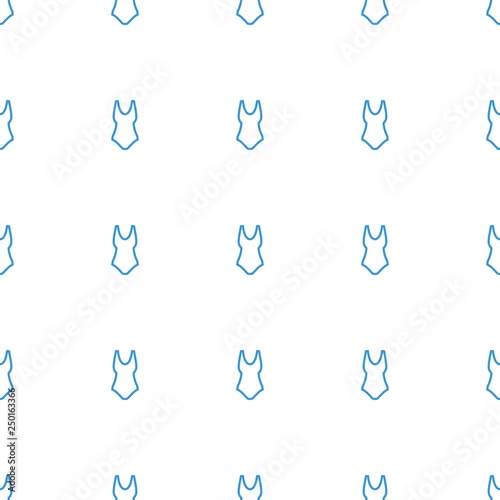 swim suit icon pattern seamless white background
