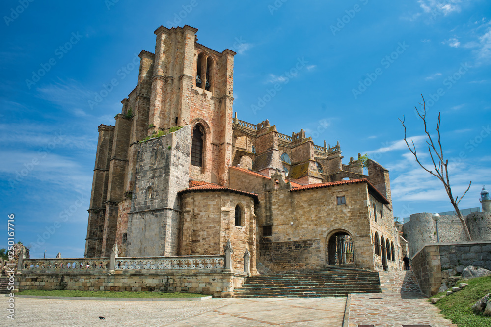 Church of Santa Maria Assunta in Castro Urdiales Cantabria Spain