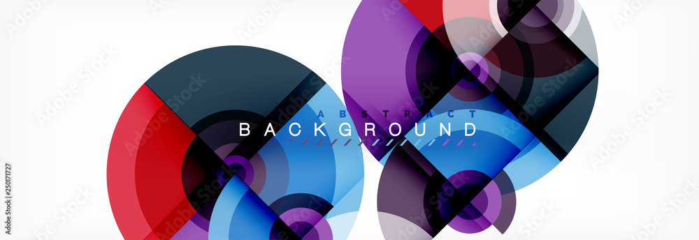 Abstract background circle design Abstract background circle design