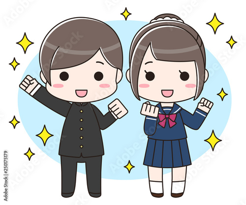 やる気に満ちた学生