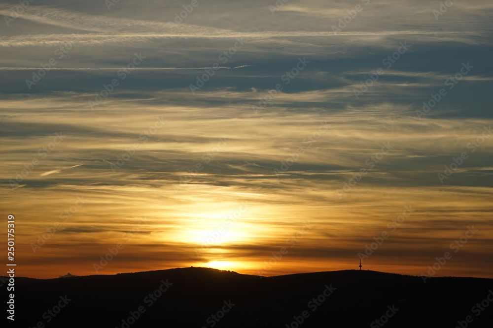 Sunset from Wildenburg