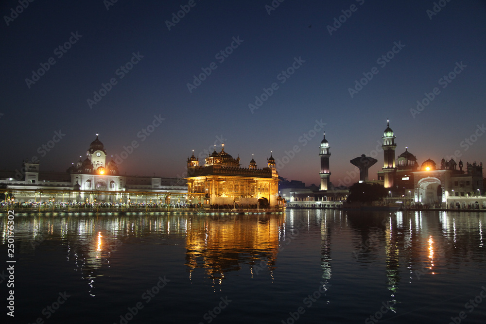 The Golden Temple, also known as Darbar Sahib, is a Gurdwara located in the city of Amritsar, Punjab, India. The Golden Temple, also known as Darbar Sahib, is a Gurdwara located in the city of Amritsar, Punjab, India.
