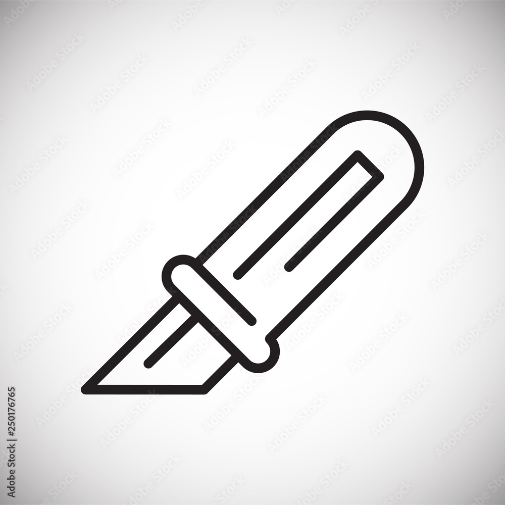 Cut line icon on white background for graphic and web design, Modern simple vector sign. Internet concept. Trendy symbol for website design web button or mobile app Cut line icon on white background for graphic and web design, Modern simple vector sign. Internet concept. Trendy symbol for website design web button or mobile app