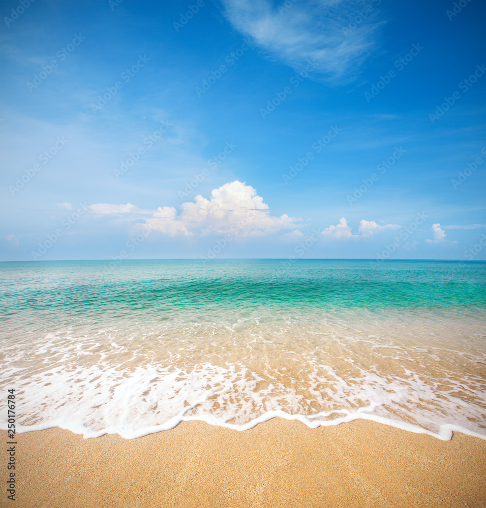 beach and beautiful tropical sea beach and beautiful tropical sea