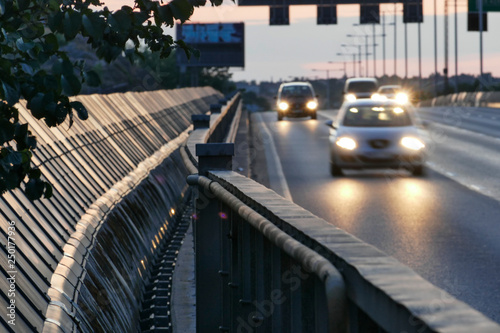 Photography Stockholm, Sweden Traffic on the E-4 highway