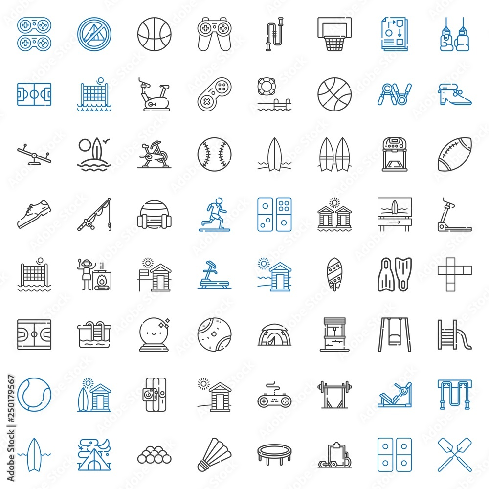activity icons set activity icons set