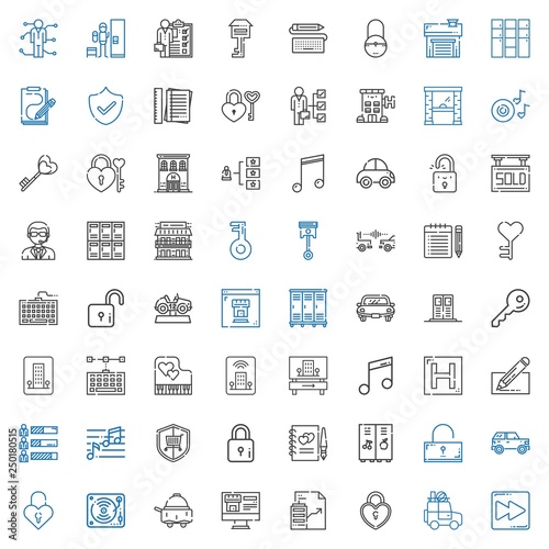 key icons set