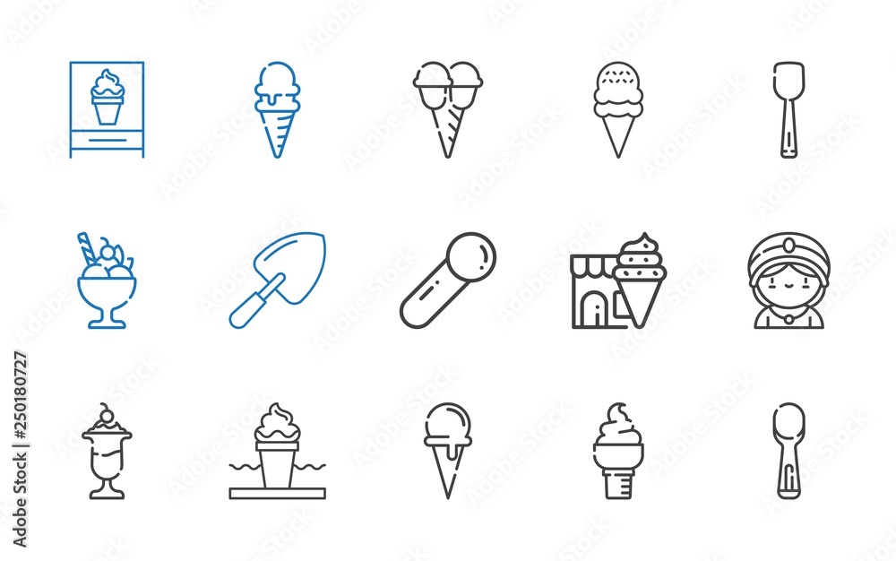 scoop icons set scoop icons set