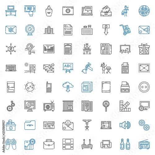 computer icons set