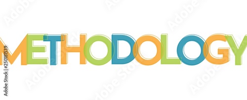 Methodology word concept