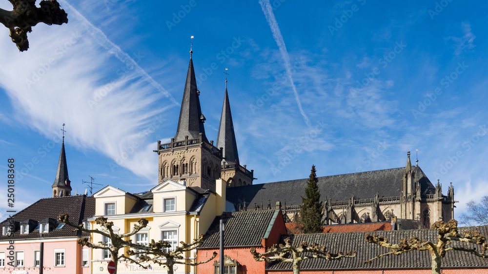 Fototapeta premium Blick auf Xantener Dom