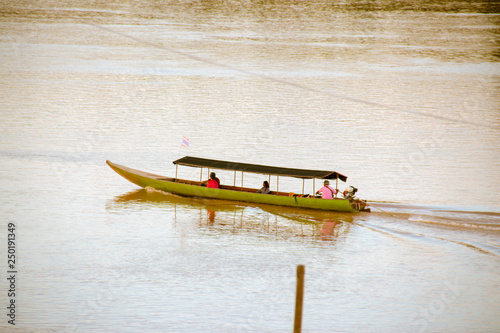 boat on the river