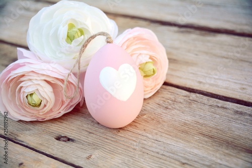 Ostern - Osterei mit Herz  ...