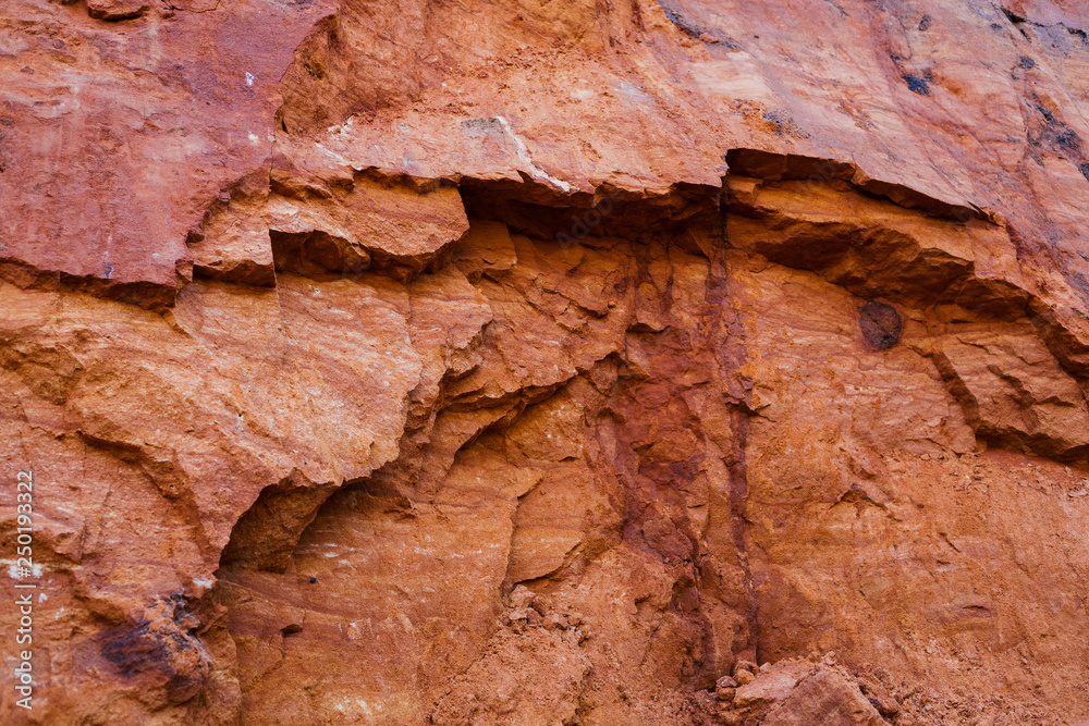Fototapeta premium Natural Resources Red Clay