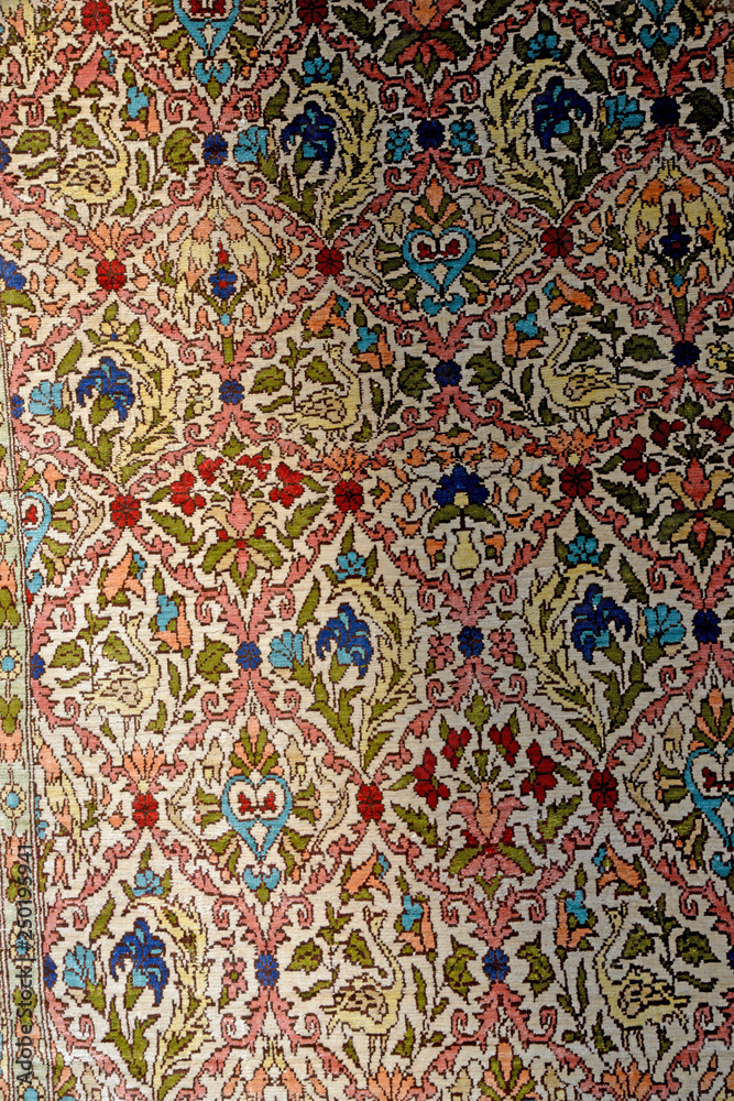 Turkish carpet and seamless pattern