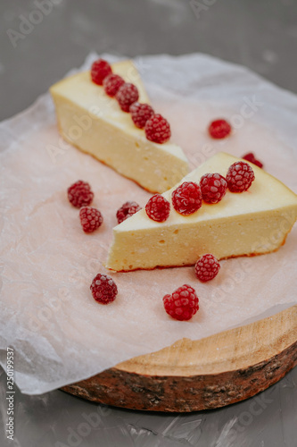 cottage cheese casserole with raspberries