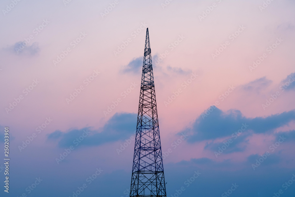 tower on blue sky