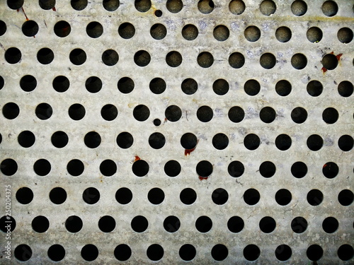 Old and dirty stainless steel