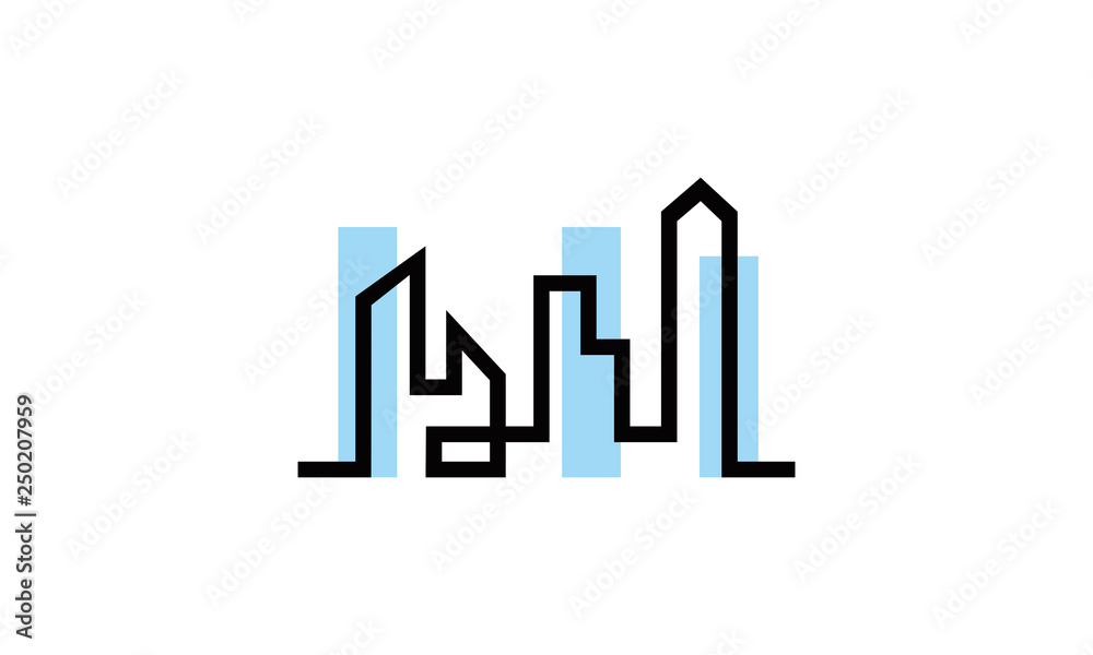 town silhouette vector town silhouette vector