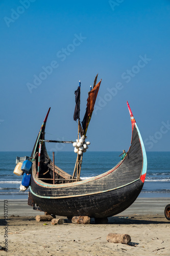 fishing boat in Bangladesh