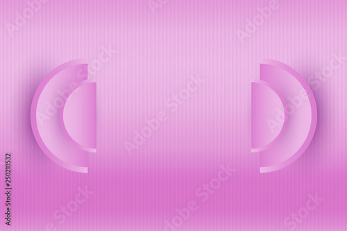Minimal concept idea. Abstract object