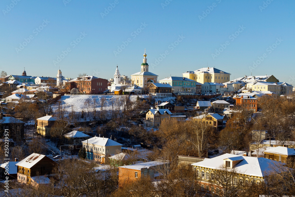 Panorama of Vladimir city's historical center