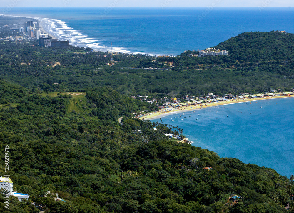 Beaches near the city of Acapulco - Mexico