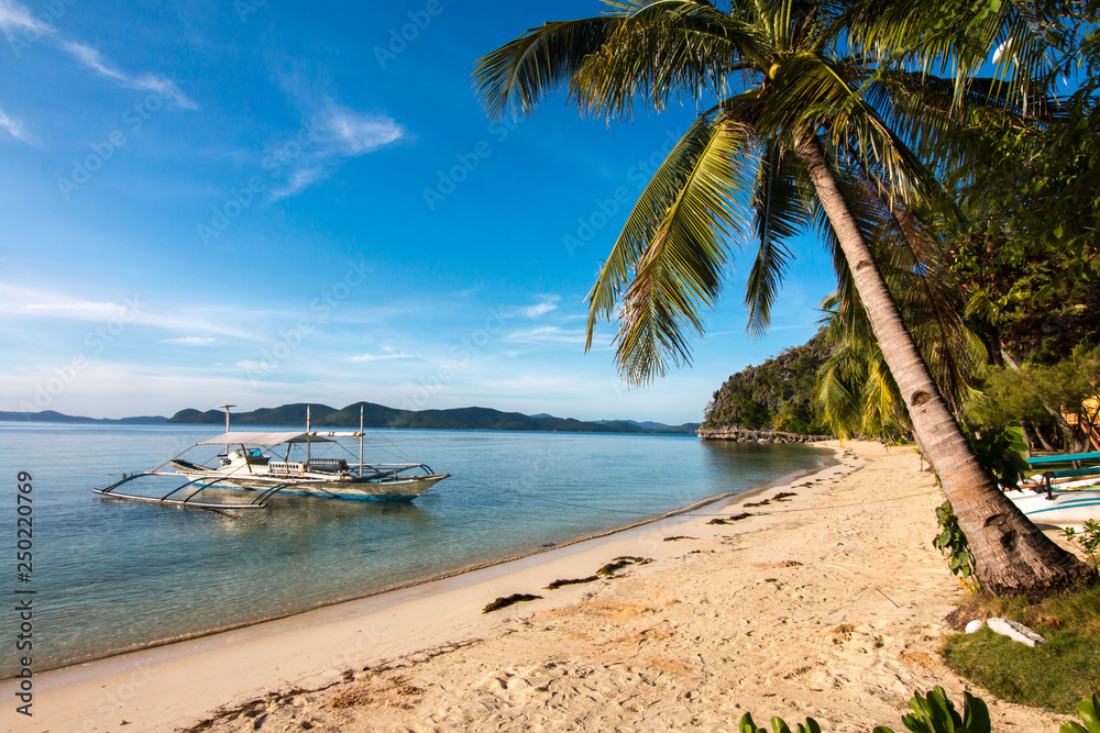 Philippine Coron Island Beautiful beach