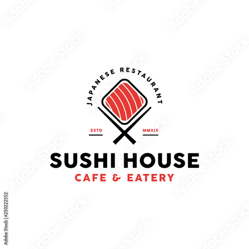 Sushi Restaurant Logo Design Inspiration