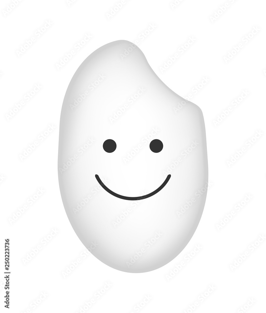 米粒のキャラクター Stock イラスト Adobe Stock