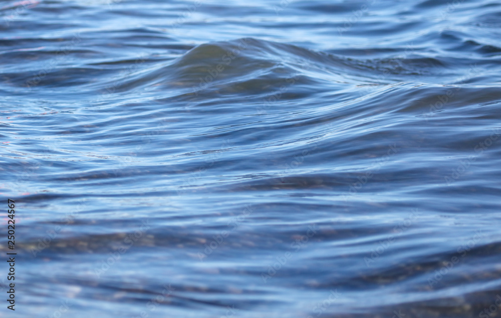 Waves on the seashore as an abstract background Waves on the seashore as an abstract background
