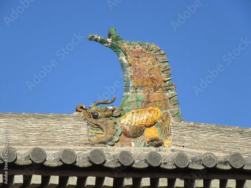 China, roof top detail