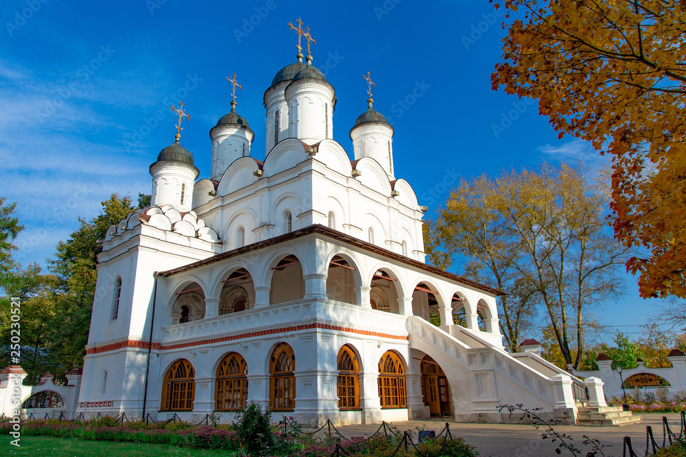 The Church of the Transfiguration in Bolshie Viazemy, Russia The Church of the Transfiguration in Bolshie Viazemy, Russia