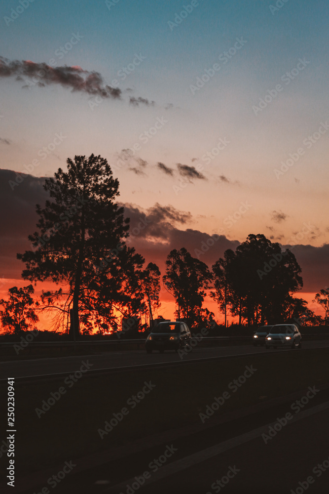 Por do sol em Movimento Por do sol em Movimento