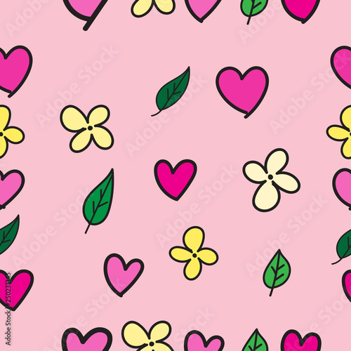 Love Seamless Background