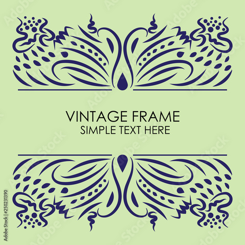 Vintage Frame, Creative Design Templates