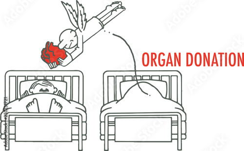 the man who donated organs at the hospital
